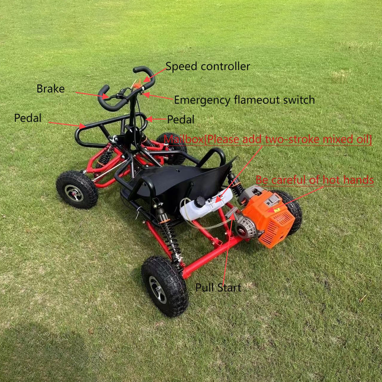 Power Go Kart - All Terrain Off-Road