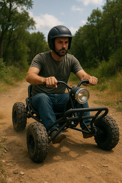 Electric Power Go Kart - All Terrain Off-Road